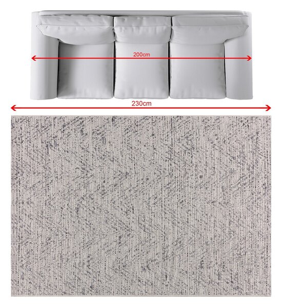 Franc Koberec Breeze charcoal grey 160x230cm