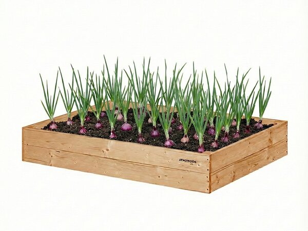 ATMOWOOD Smrekovcový vyvýšený záhon 120 x 80 x 20 cm
