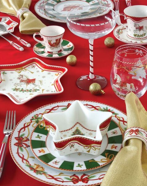 FEDORA Home Vianočný podnos Christmas Tale, rozmer 35x15 cm