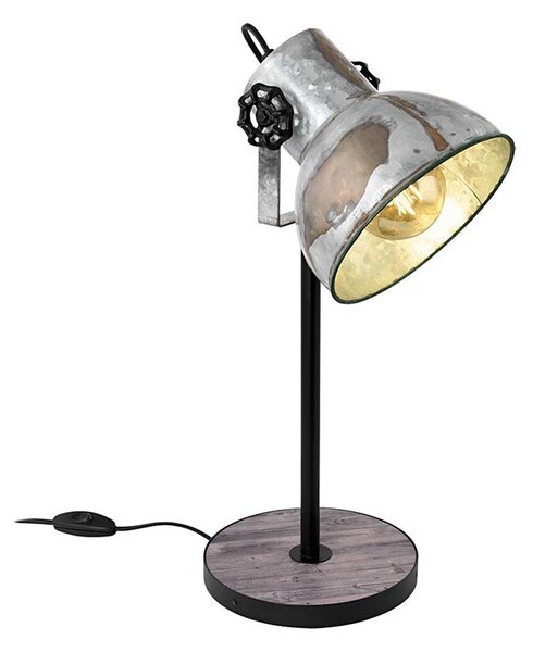 Eglo 79365 - Stolná lampa BARNSTAPLE 1xE27/40W/230V