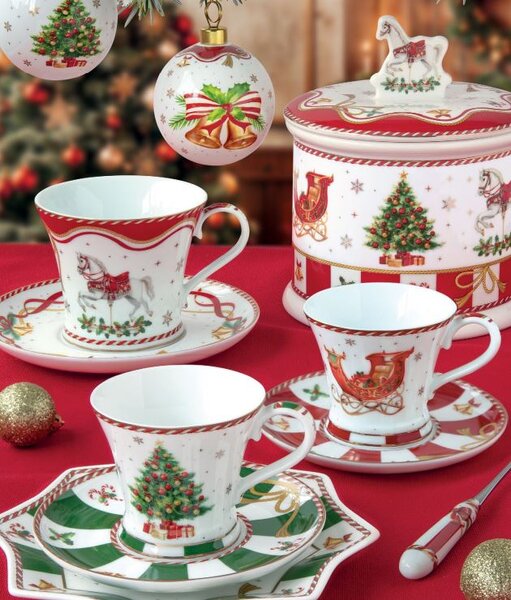 FEDORA Home Vianočný podnos Christmas Tale, rozmer 35x15 cm