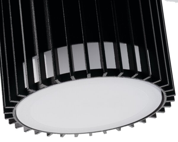 Kanlux 46200 - Vonkajšie nástenné bodové svietidlo RADILO 1xGU10/11W/230V IP44 čierna