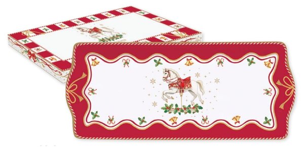 FEDORA Home Vianočný podnos Christmas Tale, rozmer 35x15 cm