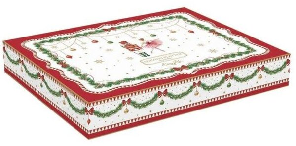 FEDORA Home Vianočný servírovací podnos v tvare stromčeka Magie de Noel