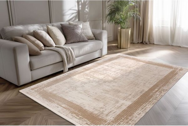 Moderný svetlo sivý koberec Venezia Batucci 902 Beige 1,60 x 2,30 m