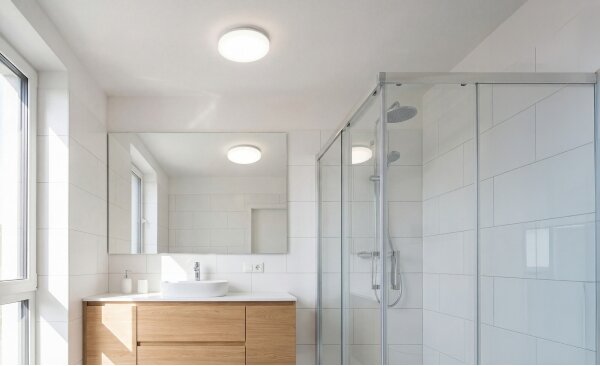 Kanlux 26988 - LED stropné svietidlo s pohybovým senzorom VARSO 22/30W/230V 3000/4000/6500K pr.33 cm IP54