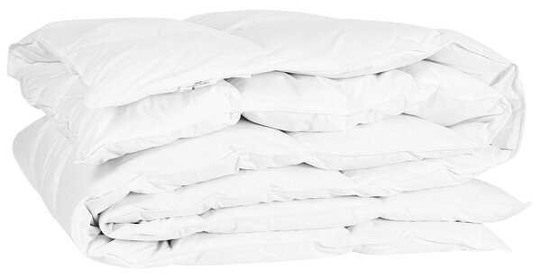 Prikrývka biela extra teplá celoročná mikrovlákno 135 x 200 cm antialergická univerzálna
