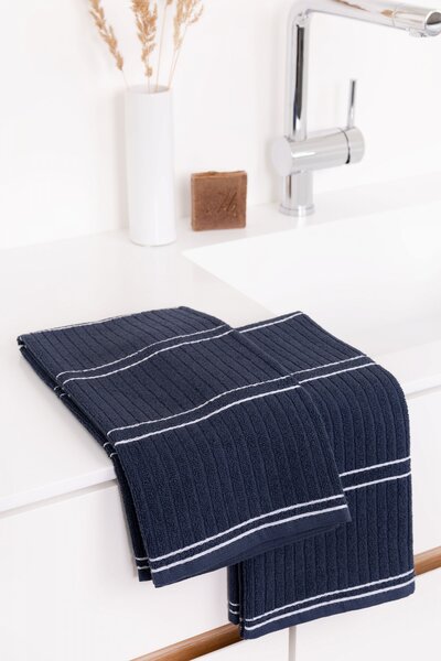 Kuchynské utierky Arona navy