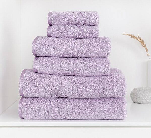 Uterák Lumina Violet Fialová světlá 100% bavlna 30/50