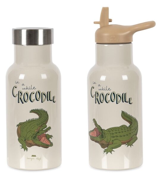 Detská termo fľaša Crocodile 350 ml