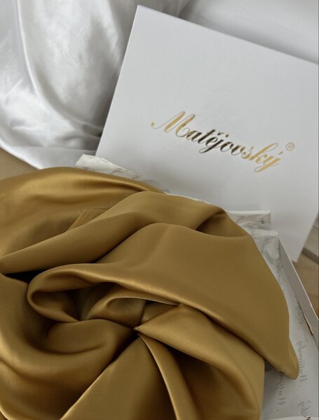 Obliečky Silk Gold 100% Hedvábí 1x 140/200
