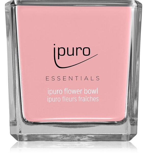 Ipuro Essentials Flower Bowl vonná sviečka 125 g