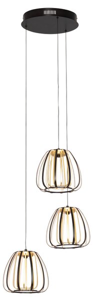 ZÁVESNÉ LED SVIETIDLO, 49/23/150 cm Novel - Interiérové svietidlá
