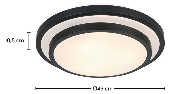 STROPNÉ SVIETIDLO, 49/10,5 cm Boxxx - Interiérové svietidlá