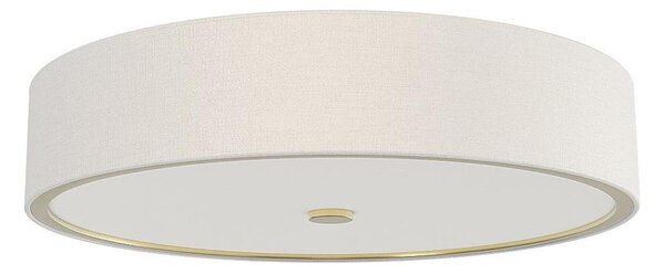 Open Design OR85976 - stropné svietidlo ZALINDRO 4xE27/15W/230V priemer 54,5 cm biela/mosadz