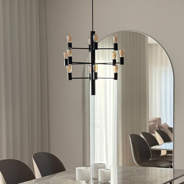 Manola 12 Luster Black Stmievateľný LED
