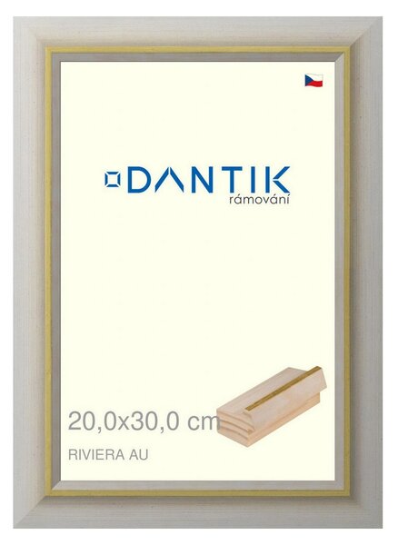 DANTIK rám na obraz 20x30 | RIVIERA AU (Sklo Čiré)