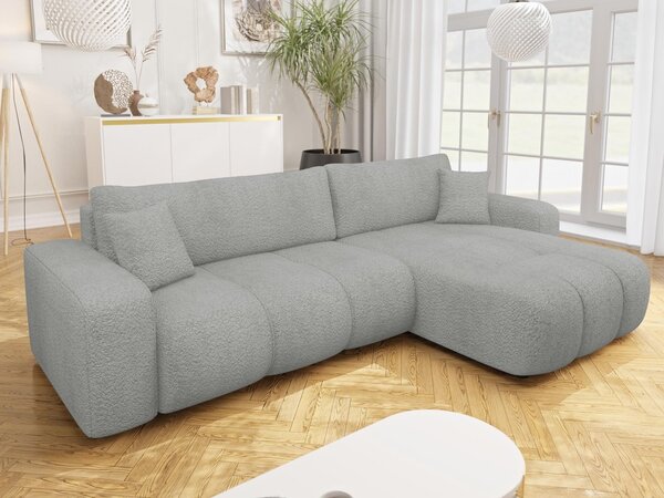 Mirjan24 Rohová rozkladacia sedačka Larow Maxi Boucle, Dostupné poťahy: Coral 65 5903211452130
