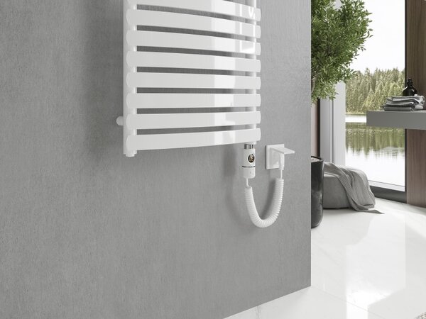 Mexen Bachus, elektrické vykurovacie teleso 1200 x 500 mm, 600 W, biela, W109-1200-500-2600-20