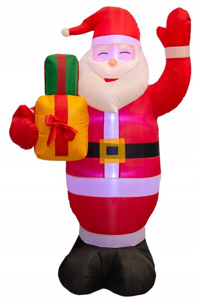 Nafukovací Santa Claus s LED osvetlením 150 cm