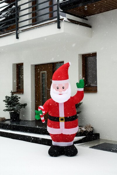Nafukovací Santa Claus s LED osvetlením 210 cm