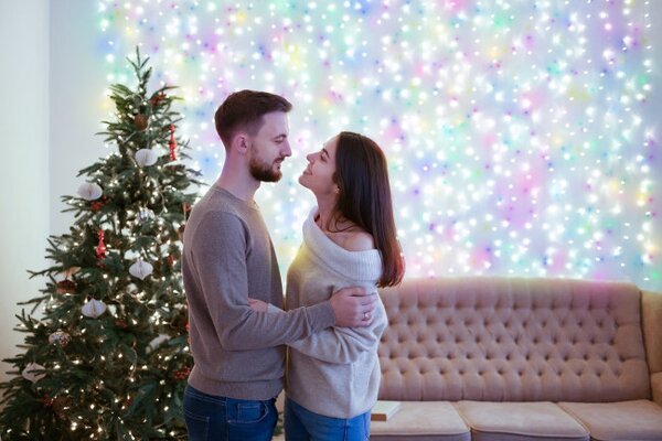 Svetelný záves 300 micro LED s diaľkovým ovládaním 300×300 cm