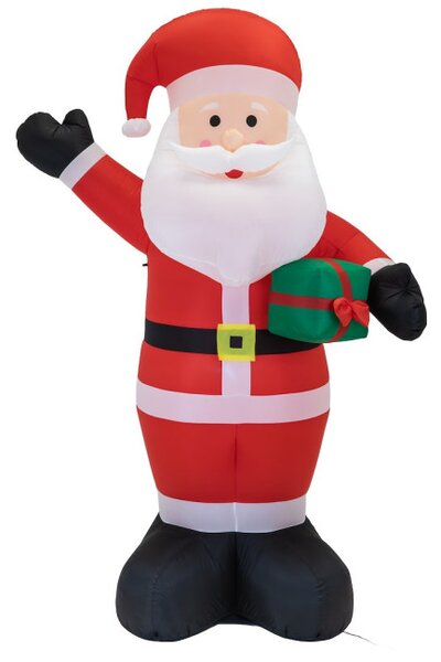 Nafukovací Santa Claus s LED osvetlením 250 cm