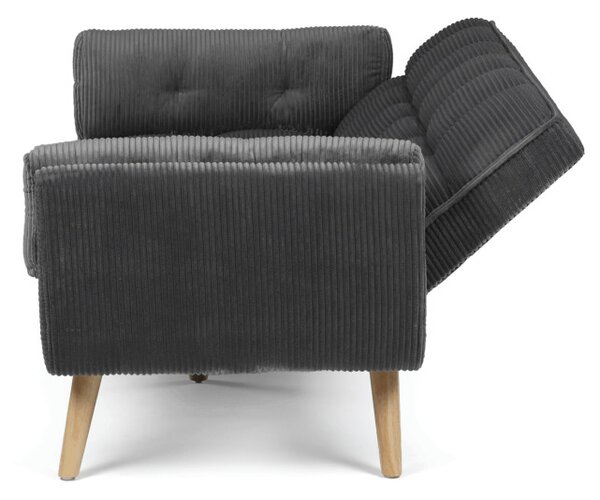 Trojmiestna rozkladacia sedačka, sivá ASB-C3470 GREY6