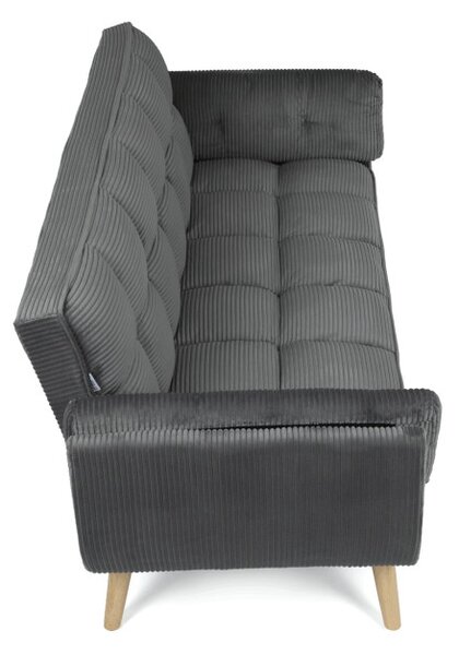 Trojmiestna rozkladacia sedačka, sivá ASB-C3470 GREY6