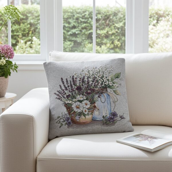 Gobelínová obliečka na vankúš 42x42 cm Eden 1363 V3 Farba Viacfarebná Rozmery 42x42 cm