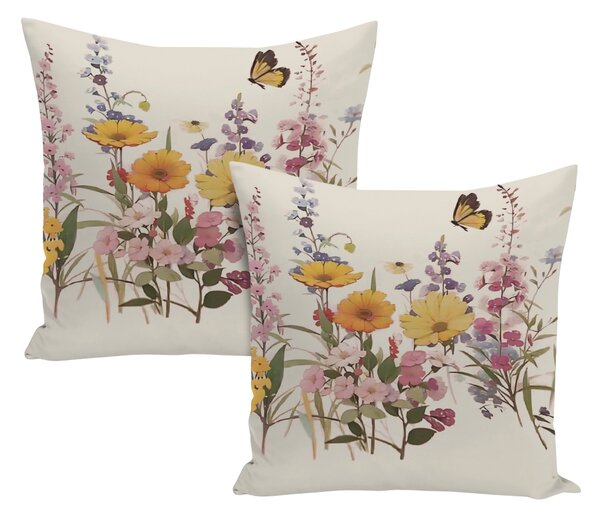 XPOSE® Set obliečok na vankúš PAVLÍNA (digitálna tlač) 43x43 cm - set 2 ks