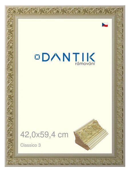 DANTIK rám na obraz 42x59,4 | Claico 3 (Plexi Čiré)
