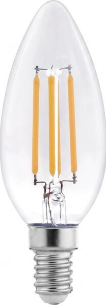 LED Žiarovka FILAMENT C37 E14/6W/230V 3000K