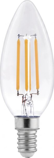 LED Žiarovka FILAMENT C37 E14/6W/230V 4000K