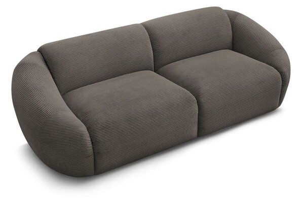 Taupe menčestrová pohovka 250 cm Tina – Bobochic Paris