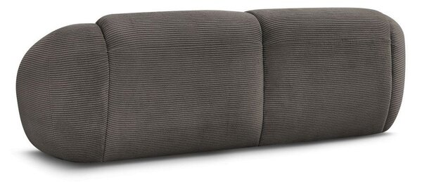 Taupe menčestrová pohovka 250 cm Tina – Bobochic Paris