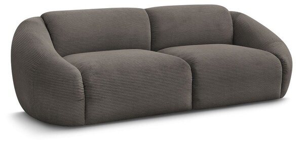 Taupe menčestrová pohovka 250 cm Tina – Bobochic Paris