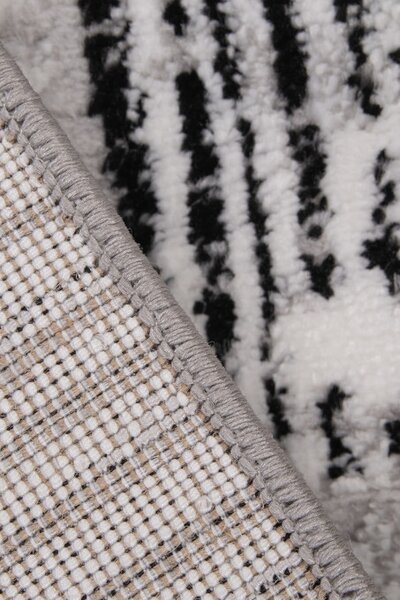 Koberec HOME 384 GREY / BLACK