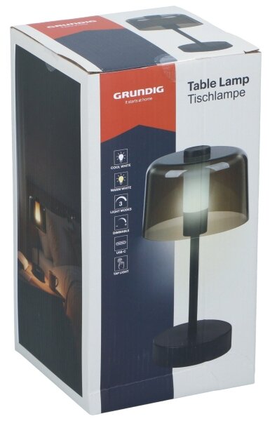 Grundig - LED Stmievateľná dotyková stolná lampa LED/5V 800 mAh