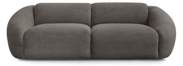 Taupe menčestrová pohovka 250 cm Tina – Bobochic Paris