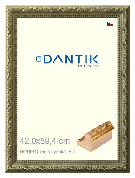 DANTIK rám na obraz 42x59,4 | HONEST malá vysoká AU (Plexi Čiré)