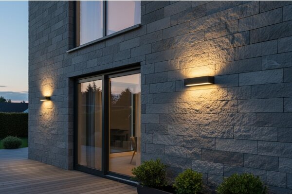 Top Light - LED vonkajšie nástenné svietidlo IMOLA LED/16W/230V 3000/4000/6000K IP54 30 cm