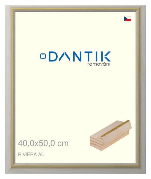 DANTIK rám na obraz 40x50 | RIVIERA AU (Plexi Čiré)