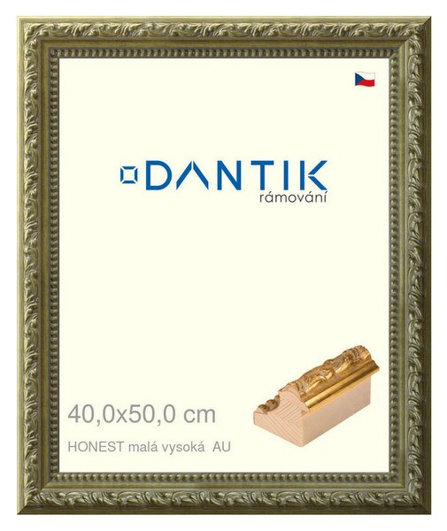 DANTIK rám na obraz 40x50 | HONEST malá vysoká AU (Plexi Čiré)