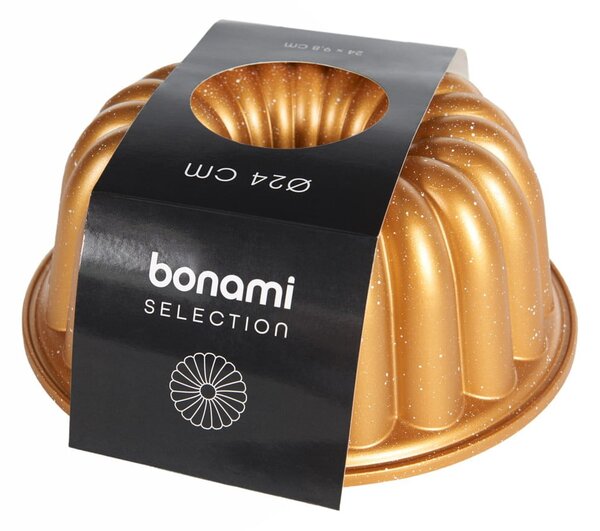 Forma na pečenie z liateho hliníka v zlatej farbe Selection Lotus