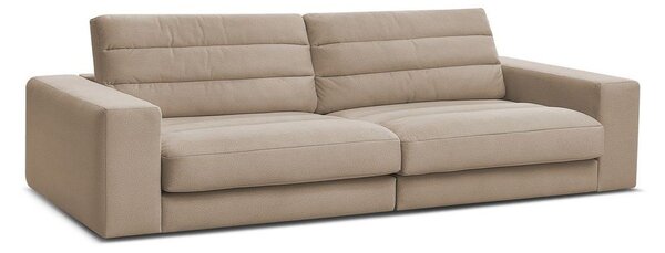 Taupe zamatová pohovka 276 cm Sierra – Bobochic Paris