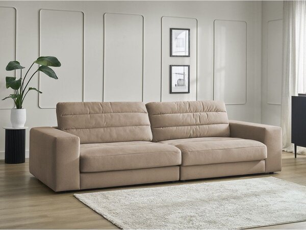 Taupe zamatová pohovka 276 cm Sierra – Bobochic Paris