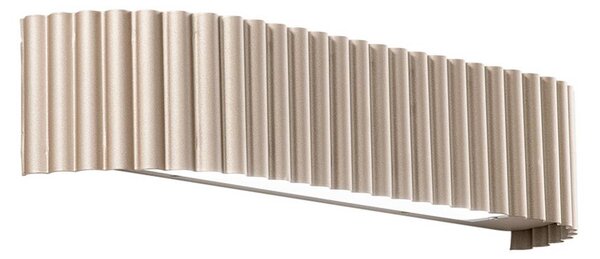 Luce Ambiente Design LED nástenné svetlo Niike, zlatá, šírka 40 cm, kov,, Mosadz / zlato, Obývacia izba / jedáleň, kov, Moderný