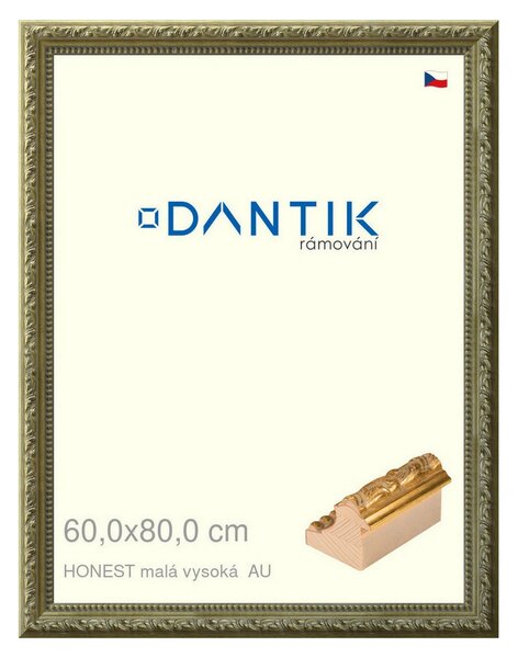 DANTIK rám na obraz 60x80 | HONEST malá vysoká AU (Plexi Čiré)