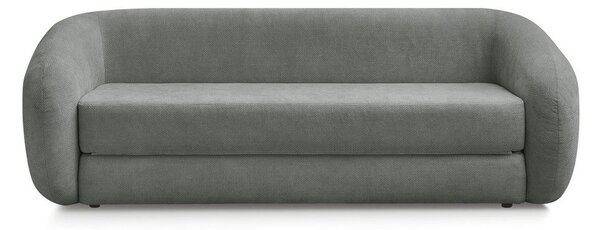 Tmavosivá ženilková rozkladacia pohovka 228 cm Neyo – Bobochic Paris